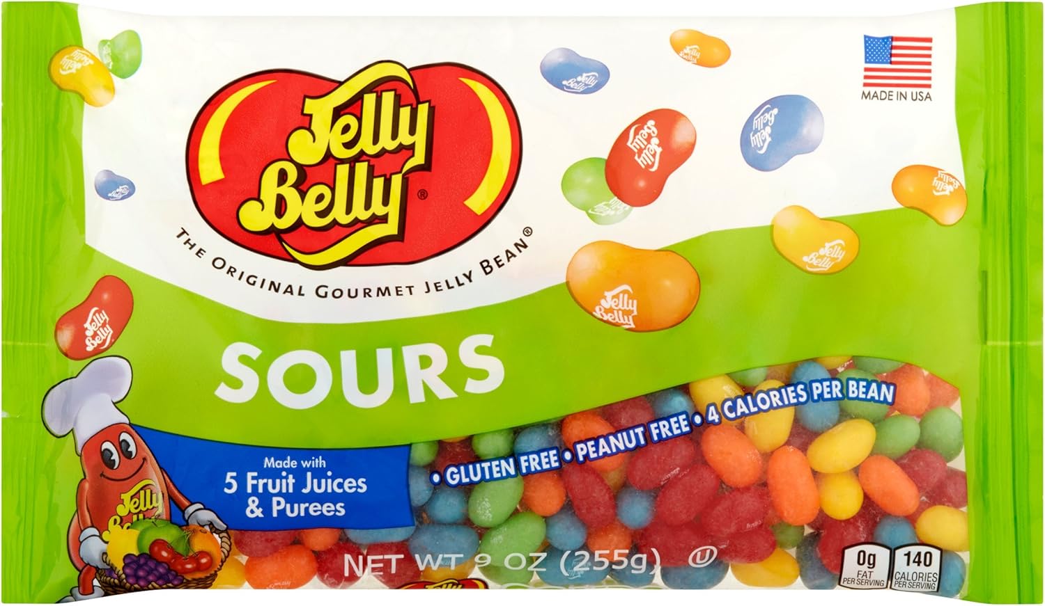Jelly Belly, Sours Jelly Beans, 9 Oz