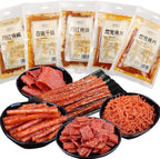Spicy Strip Small Gluten Spicy Strips Latiao Snack Food - Chinese Special Classic Handmade Spicy Gluten Latiao Delicious Snacking, Best Vegan Fragrant Spicy Flavour…
