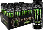Monster Energy Import, Energy Drink, 18.6 Ounce | Pack of 12