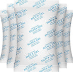 O2frepak 20 Gram(50Packs) Food Grade Moisture Absorbers Silica Gel Packs Desiccant for Storage,Food Safe Dessicant Silica Gel Packets for Moisture Storage Control