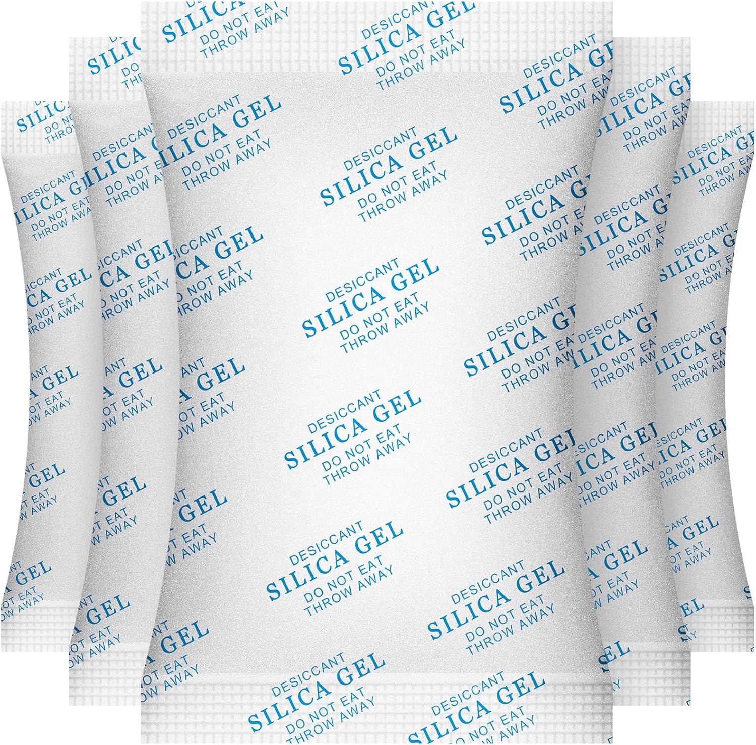 O2frepak 20 Gram(50Packs) Food Grade Moisture Absorbers Silica Gel Packs Desiccant for Storage,Food Safe Dessicant Silica Gel Packets for Moisture Storage Control