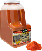 Prima Spice Hot Cayenne Pepper Powder Bulk 5 LBS-60,000 SHU Heat Unit-Gluten Free All Natrual Red Ground Pepper-For Commercial & Home Use