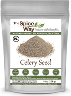 The Spice Way Celery Seed - premium whole seeds 8 oz