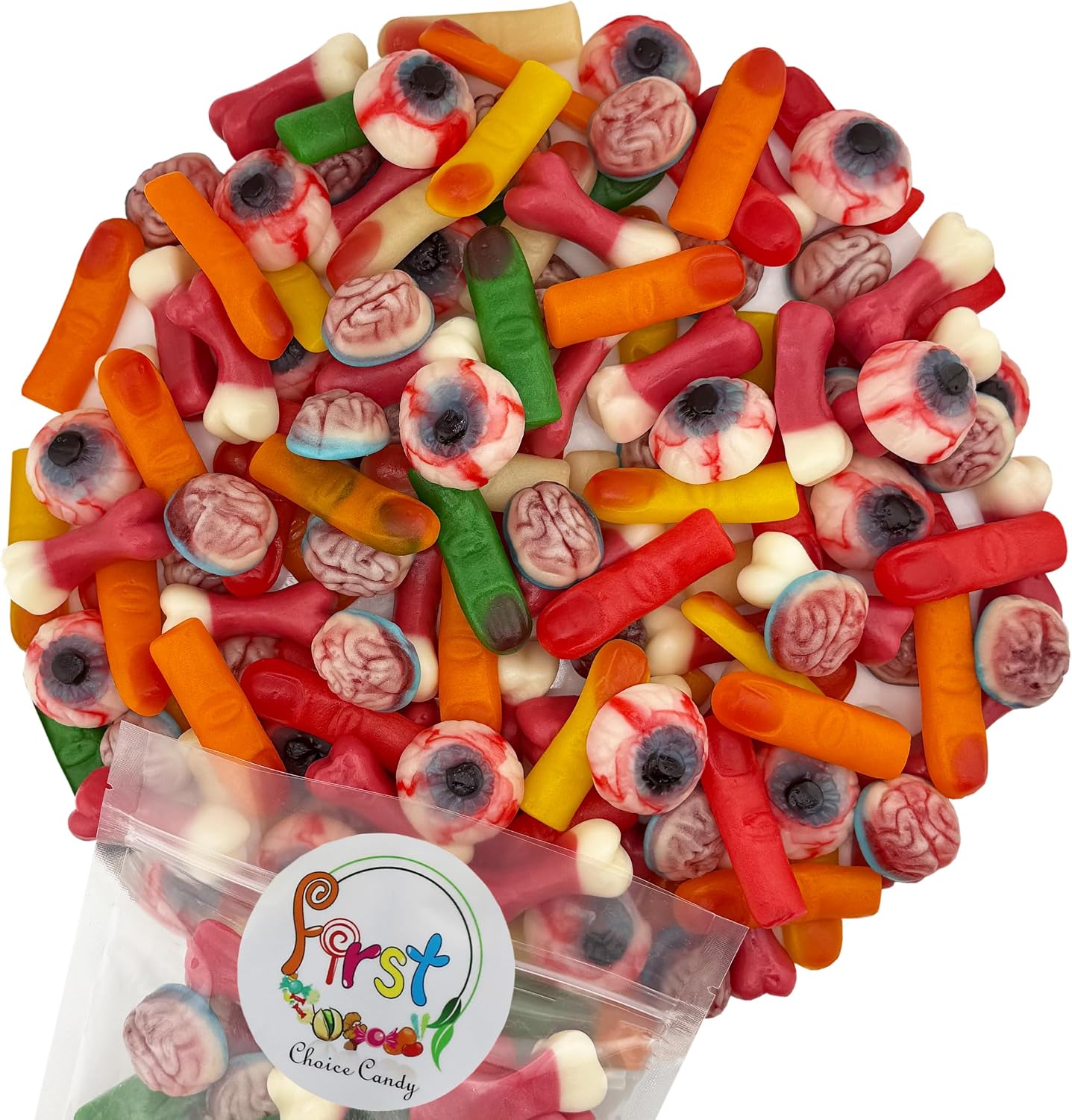 FirstChoiceCandy Gummy Missing Body Parts (2 LB)