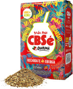 CBSe Yerba Mate Guarana – Herbal Loose Leaf Yerba Mate Tea Blend with Guaraná, 500 g (1.1 lb), Naturally Caffeinated, Gluten-Free.