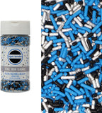 Mystic Sprinkles The Big Game Jimmy Mix 3oz Bottle (Blue, Silver & Black)