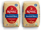 Royal - Naturally Aged Authentic Long Grain Indian White Basmati Rice - 4 lb