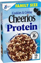 Cheerios Protein Cereal, Cookies and Crème, 8g Protein, Family Size, 15 oz