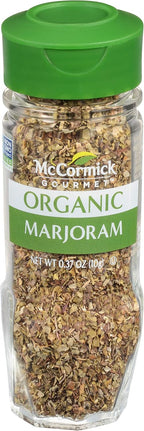 McCormick Gourmet Organic Marjoram, 0.37 Oz
