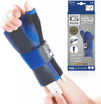 Neo-G Wrist and Thumb Brace, Stabilized - Spica Support For Carpal Tunnel Syndrome, Arthritis, Tendonitis, Joint Pain - Adjustable Compression - Class 1 Medical Device - Right