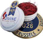 Saffron Threads - 100% Fresh, Pure Saffron from Afghanistan - Premium Award Winner Red Saffron Threads for Cooking Spanish Rice Paella & Risotto, Golden Milk, Tea & More - Divine Healing Saffron, 1g