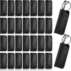 30Pcs Soft Glasses Case, Leather Eye Glass Case Glasses Pouch for Women Men Travelling Reading