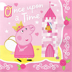 Treasures Gifted Peppa Pig Party Napkins - Pack of 48 Pink Paper 1-Ply Napkins - Officially Licensed Peppa Pig Birthday Party Supplies