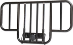 Drive Medical No Gap Deluxe Half Length Side Alloy Steel Bed Rails with Brown Vein Finish, For Adults - 2 Count