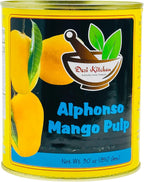 Desi Kitchen Alphonso Mango Pulps 850g(30oz) Delicious flavor By Rani Foods Inc