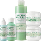 Mario Badescu The Executive Collection for Men, Skin Care Gift Set with Pre Shave Conditioner, Shaving Cream, Vitamin A Hydrating Balm, After Shave Moisturizer, and Enzyme Cleansing Gel