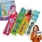 Gagster 4-in-1 Prank Chewing Gum Set – Shocking, Water Squirt, Cockroach Snapping, Fake Chewed Gum, Gag Gifts for Kids Adults, Work Pranks, April Fools, Practical Joke Toys Kit