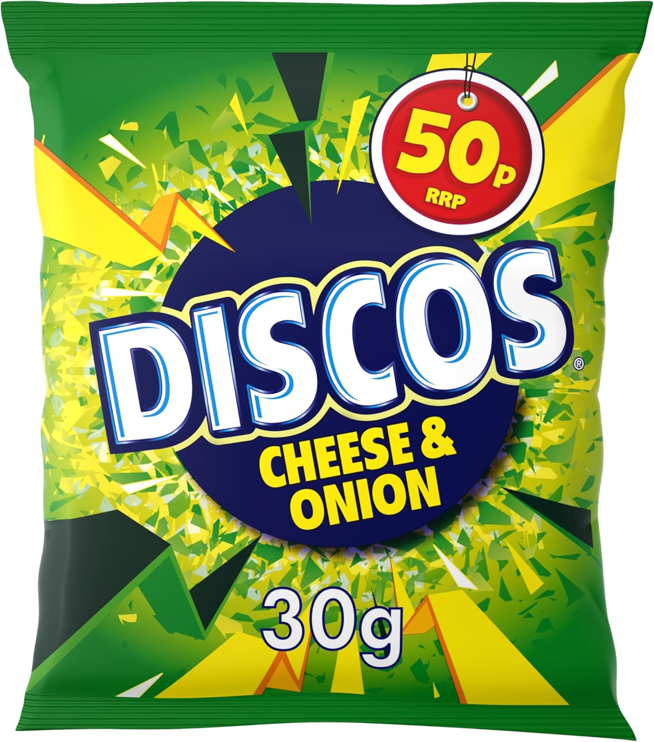 Discos Cheese & Onion Flavour 30 x 30g PMP