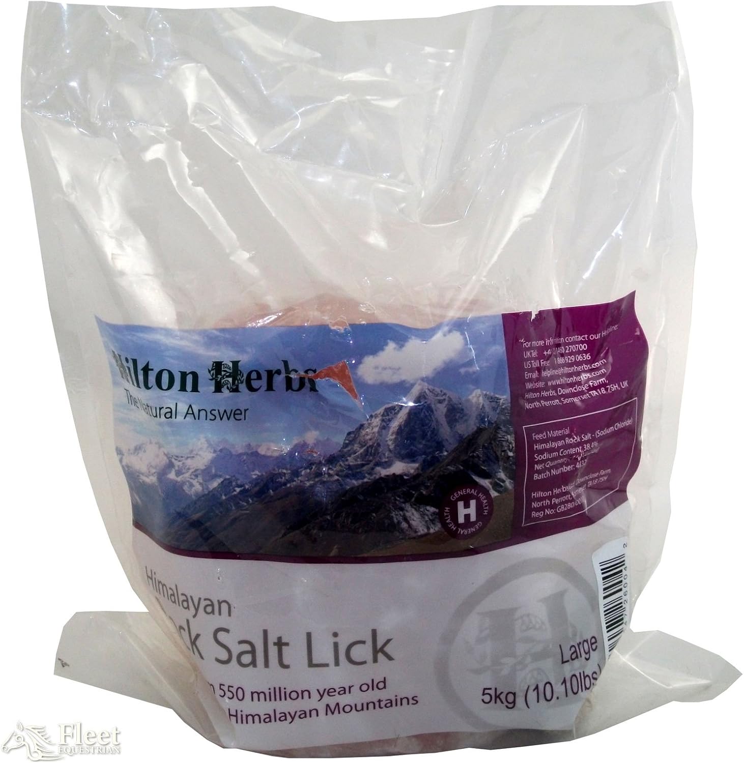 Hilton Herbs Himalayan Rock Salt Lick: 5kg