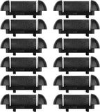 12 Pack Electric Pedicure Device Replacement Roller Heads with Same Mineral Stone for Feet Care Perfect Grinding Heads for Callus Remover for Daily Maintenance (12pcs Light Coarse)