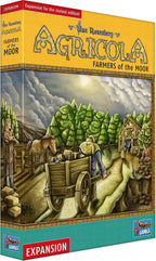Agricola (Revised Edition) Farmers of The Moor Expansion | Strategy Game for Adults and Teens | Advanced Board Game | Ages 12+ | 1-4 Players | Avg. Playtime 90 Minutes | Made by Lookout Games