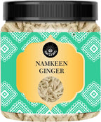 AWZLWN Natural Namkeen Ginger 3.52 OZ (100 GM) | Set oF 1 | AWZLWN
