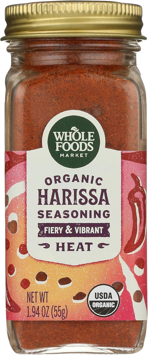 Whole Foods Market, Organic Harissa Seasoning, 1.94 Ounce