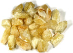 20PCS Golden Orange Yellow Citrine Rough Stones Sparkling Gemstone Quartz Crystal Mineral Raw Specimen - Brazil