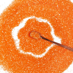 Orange Sanding Sugar Sprinkles, Food Grade 150g, Edible Sprinkles for cupcake decorating, Cake Toppers, Sprinkles Decoration, Ice Cream, Wedding Party Valentines Halloween Christmas Supplies
