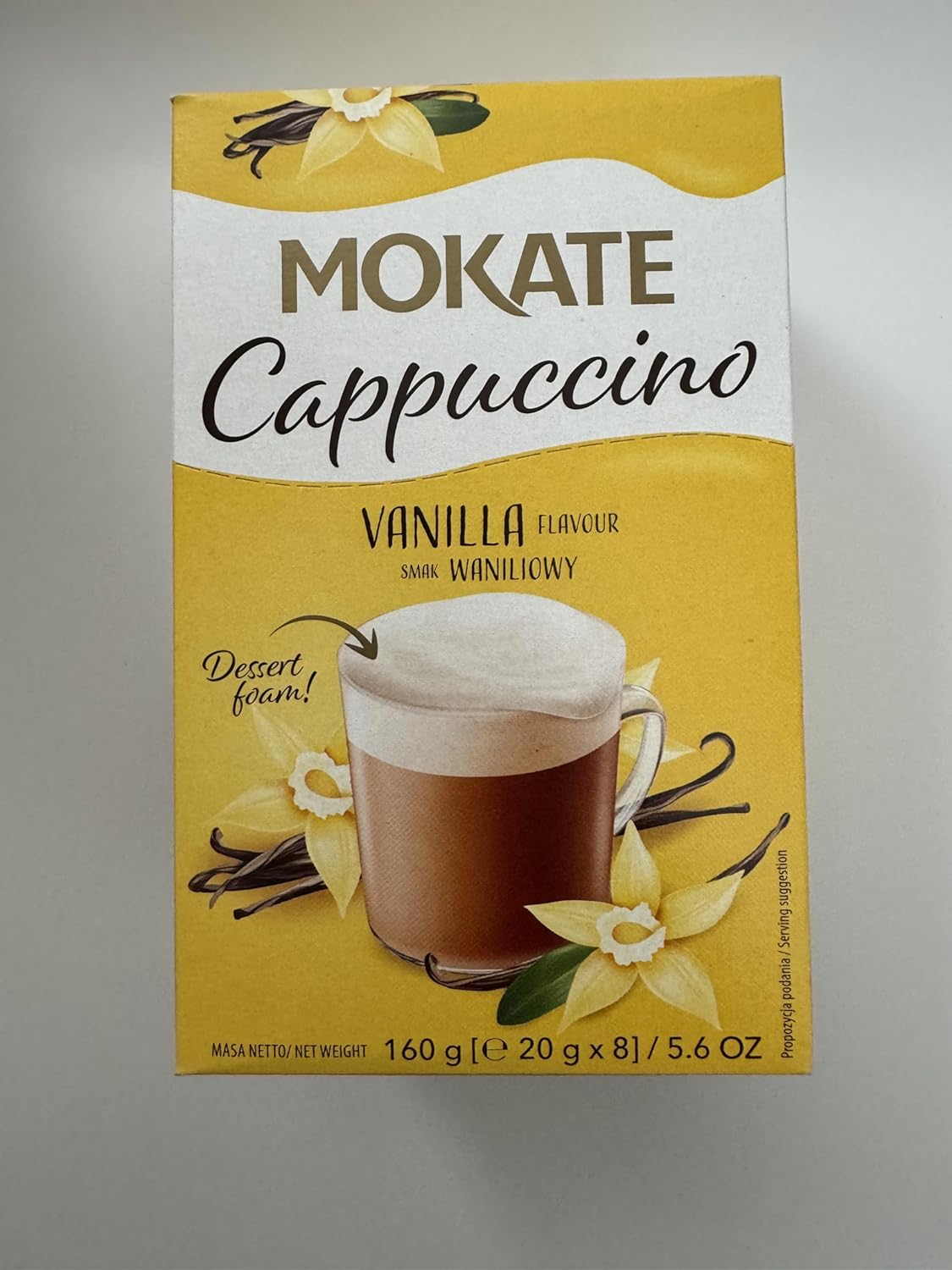 Mokate Cappuccino Vanilla (150g/5.3oz)
