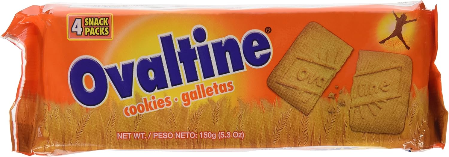 Ovaltine Biscuits 150g, 10 Count (Pack of 3)