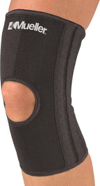 Mueller Knee Sleeve Open Patella, Black, X-Large