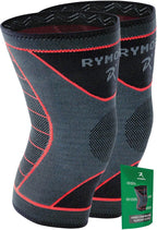 Rymora Knee Support Brace Compression Sleeves for Men and Women for Ligament Injury, Joint Pain Relief, Running, Arthritis, ACL, MCL, Sport
