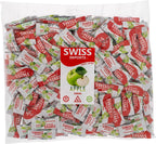 Swiss Imports Sugar Free Bonbons Hard Candy Drops, Apple, 200 Individually Wrapped Pieces, 500g/17.6oz