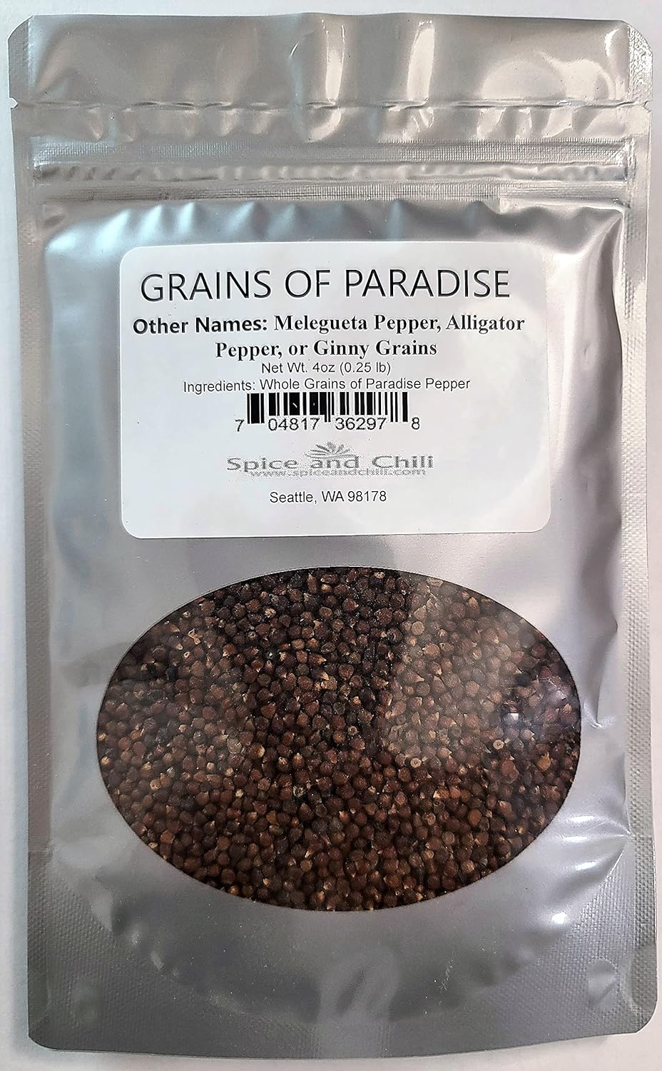 Grains of Paradise Pepper, 0.25 lb
