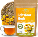 4 oz. Coltsfoot Herb Leaf Tea (Tussilago Farfara) - 113g Coltsfoot Leaf Herb Tea Uñ De Caballo