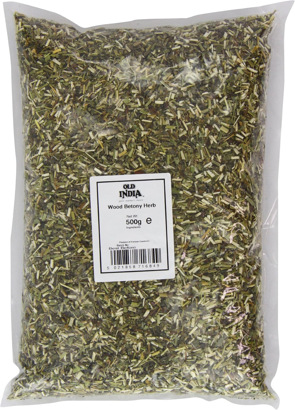 Old India Wood Betony Herb 500 g