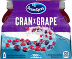 Ocean Spray® Cran-Grape® Cranberry Grape Juice Drinks, 10 Fl Oz Bottles, 6 Count