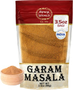 Spicy World Garam Masala Powder 3.5 Oz | Salt Free, Vegan | Indian Origin | Garam Masala Spice Powder