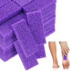 200 Pcs Purple Pumice Stone for Feet Disposable Foot Pumice Stone Bulk Foot Pumices Scrubber Dead Skin Pumices Foots Callus Remover for Feet Pedicure Foots Heel Exfoliator Tool Sponge Salon Home Use