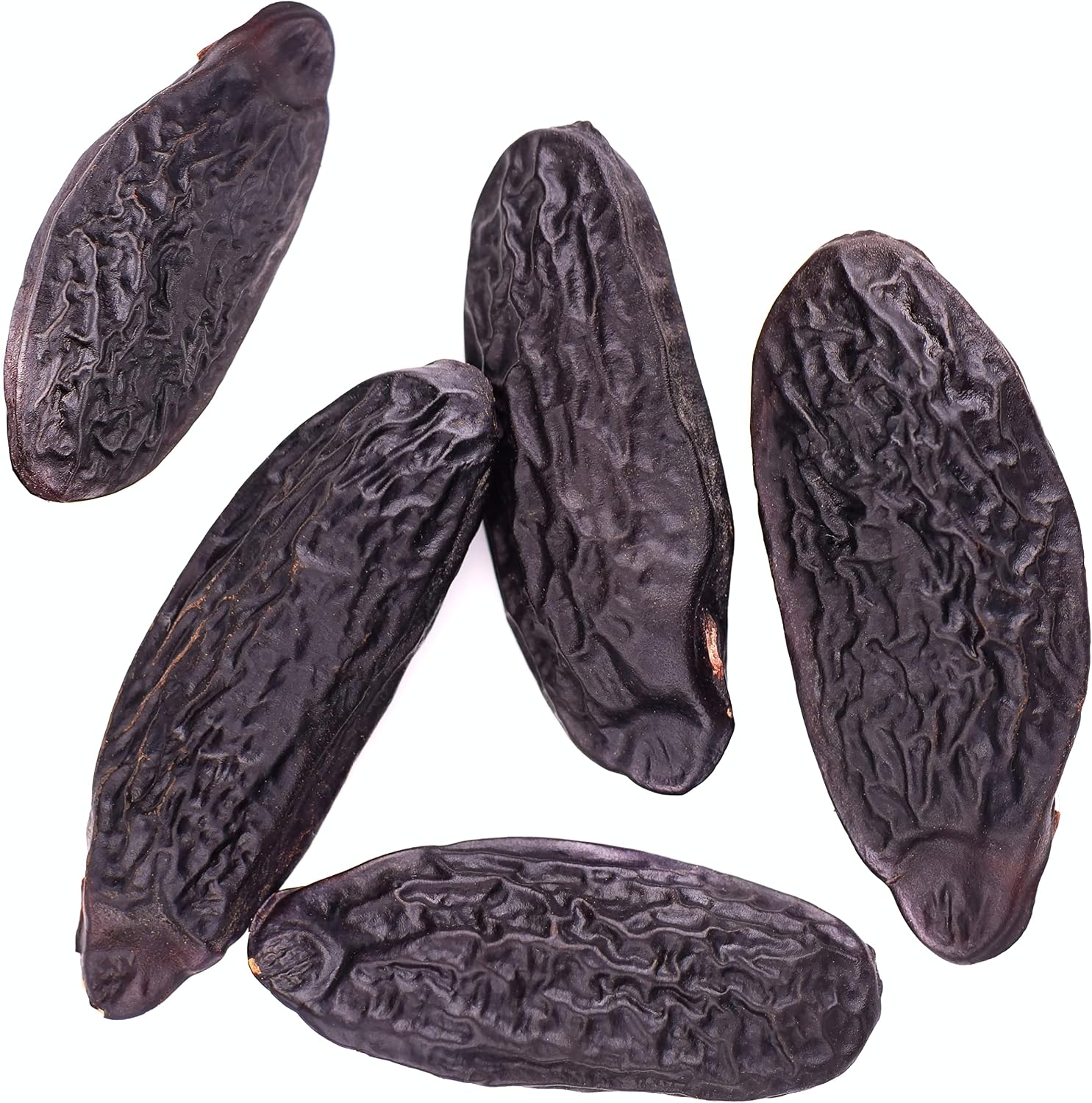5 Premium Tonka Beans - Whole Natural Tonka Beans - 100% Raw & Pure Tonquin, Strong Fragrance (Dipteryx Odorata Tonkin Pods). Edible Premium Food-grade Cumaru Kumaru Tonka Beans For Cuisine