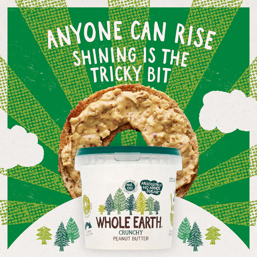 Whole Earth Whole Earth Crunchy Peanut Butter 1000g