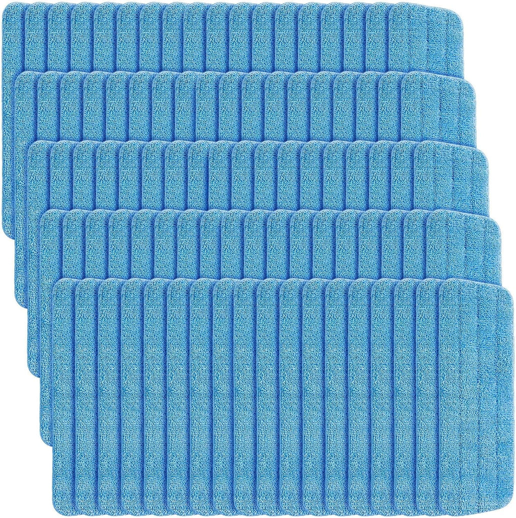 Microfiber Mop Pad, Spray Mop Replacement Heads for Wet Dry Mops, Machine Washable Reusable Household Replacement Pads for Hardwood and Hard Surface Floor Cleaning and Scrubbing (70 Pcs)
