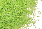 1 Pound Light Green Sprinkles BULK Jimmies - Edible Cake Cupcakes Dessert & Ice Cream Topping-Lime Green Sprinkles