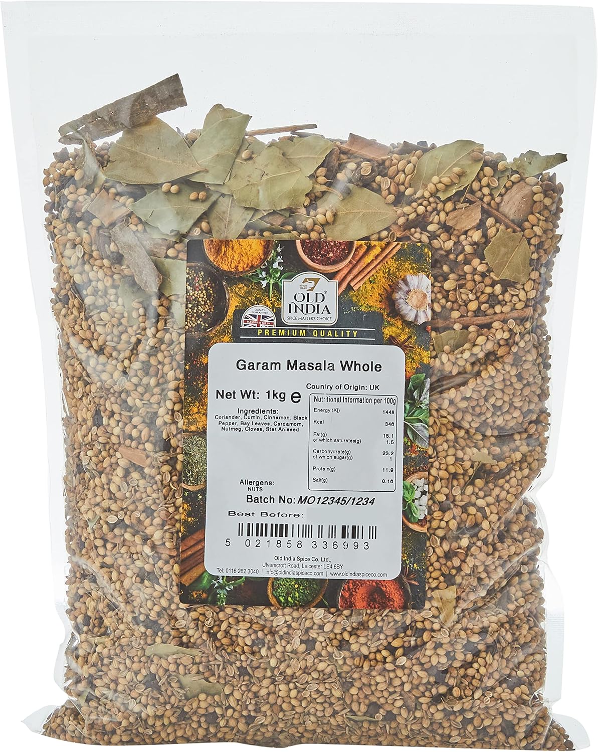 Old India Garam Masala Whole 1 Kg