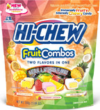 Hi-Chew Sensationally Chewy Japanese Fruit Candy, Fruit Combos Mix - Tropical Smoothie, Strawberry Lemonade and Piña Colada Flavors, 11.65 Ounce Stand Up Pouch