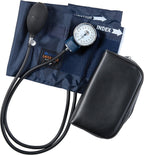 MABIS Precision Series Aneroid Sphygmomanometer Manual Blood Pressure Set with Calibrated, Nylon Cuff and Carrying Case, FSA HSA Eligible, Adult Large, Latex Free