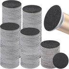 Gisafai 500 Pcs Sanding Replacement Pad Sandpaper Disk for Electric Foot File Callus Remover Tool Black Foot File Disc for Men Women Cracked Heels Dead Skin (60 Grit,80 Grit,100 Grit,180 Grit)