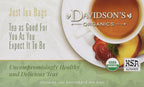 Davidson's Organics, Formosa Oolong, 100-count Unwrapped Tea Bags