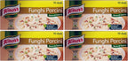 Knorr: "Funghi Porcini" Bouillon Cubes, Porcini Mushrooms Taste * Pack of 4 10-Cubes Boxes, 10g Each Cube * [ Italian Import ]